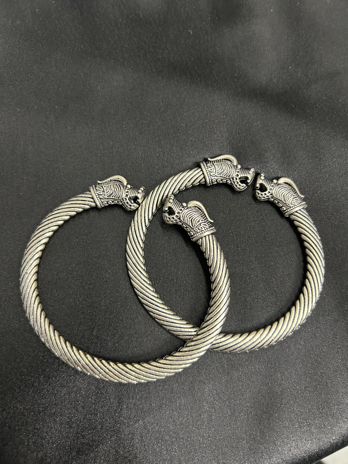 German silver bangles