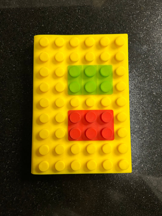 Neon Pop Brick Notebook