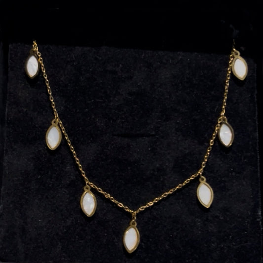 Moonleaf necklace